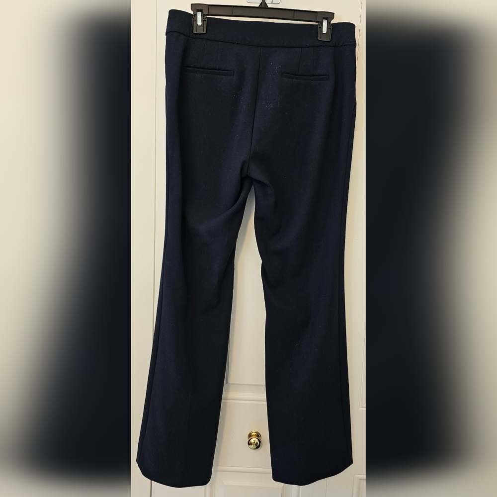 J Crew Edie Navy Pant size 8